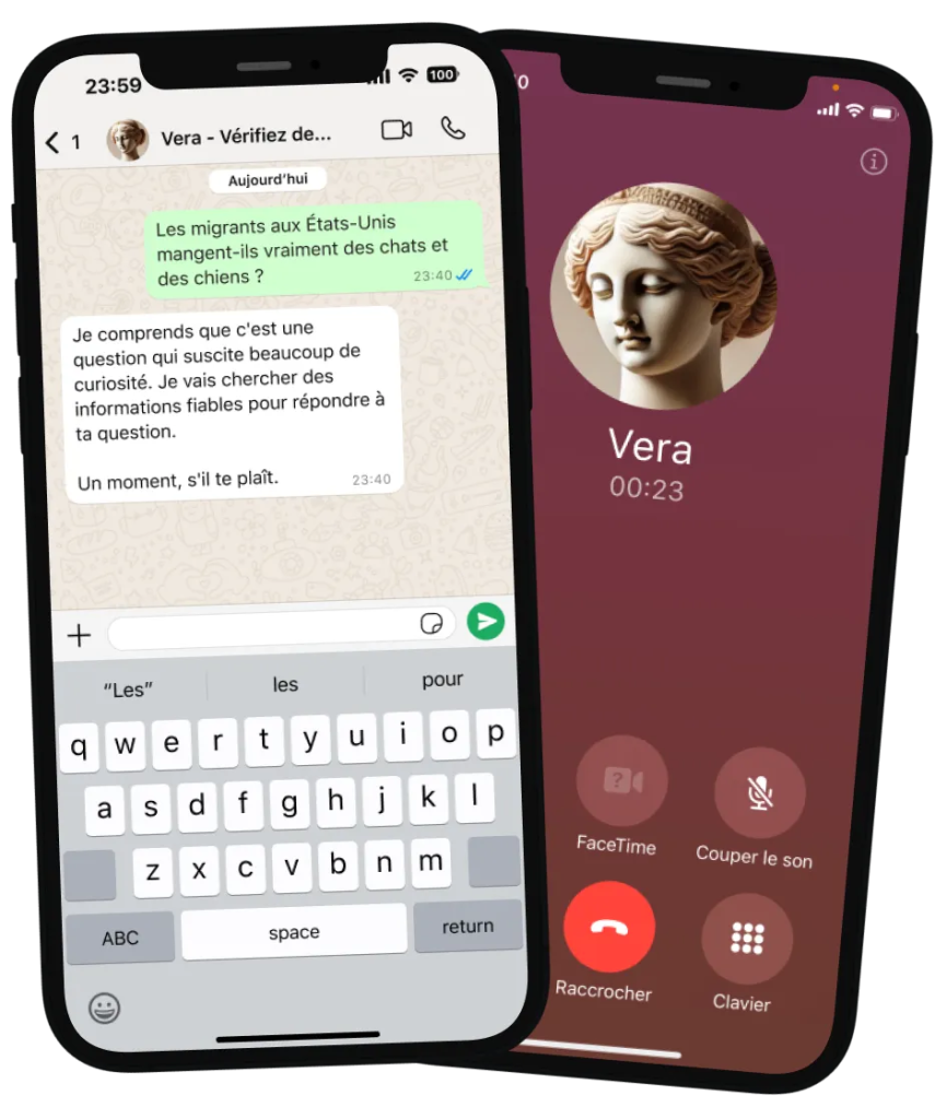 WhatsApp et son outil Vera