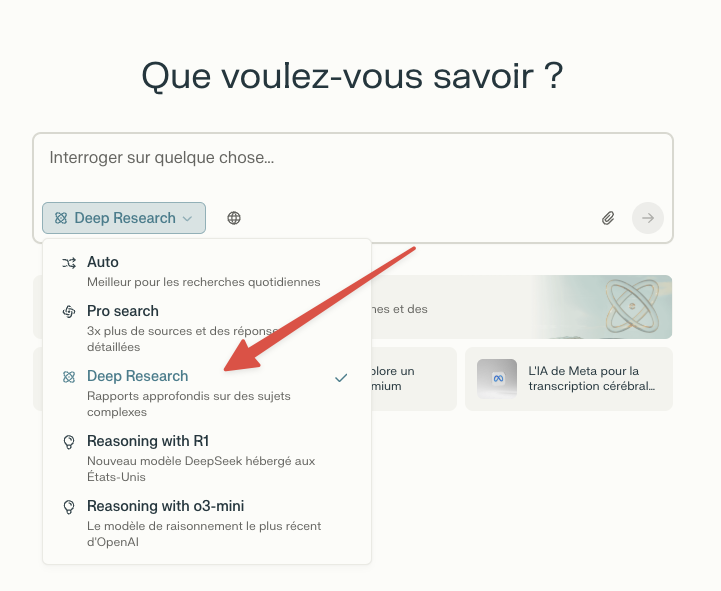 Deep Research d'OpenAI