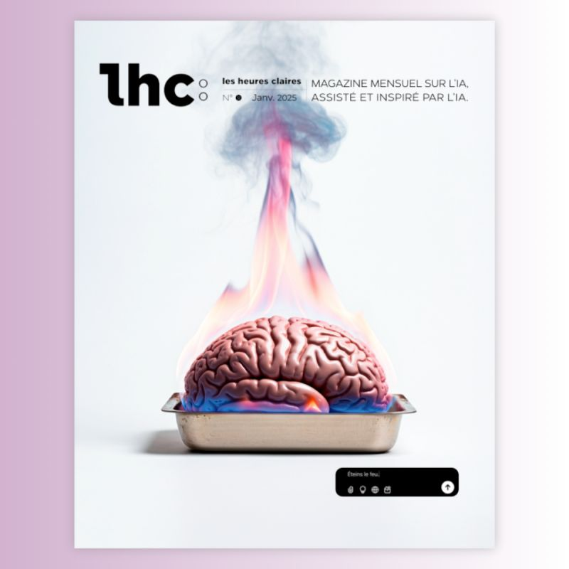 Couverture du dernier numéro du magazine LHC